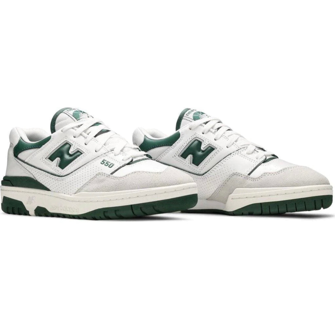 New Balance 550 ‘White/Team Forest Green’