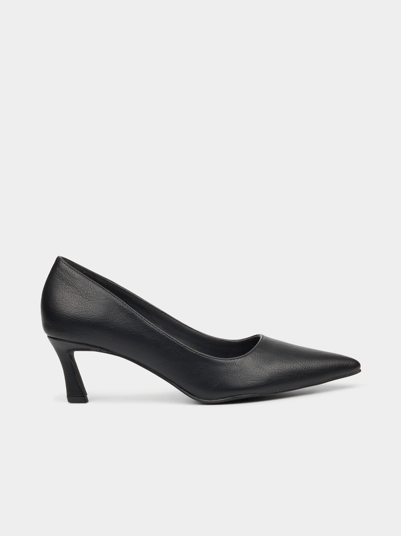 Black Angelica Heel