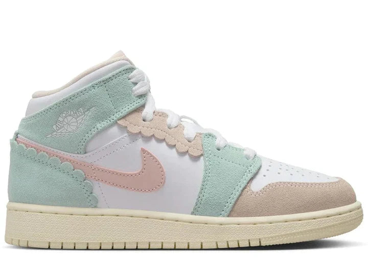 JORDAN 1 MID SE PINK OXFORD