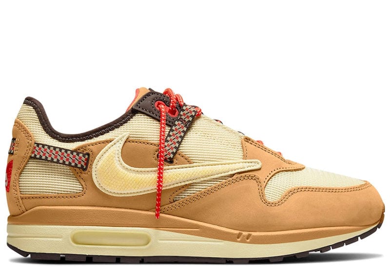 NIKE AIR MAX 1 TRAVIS SCOTT CACTUS JACK WHEAT LEMON