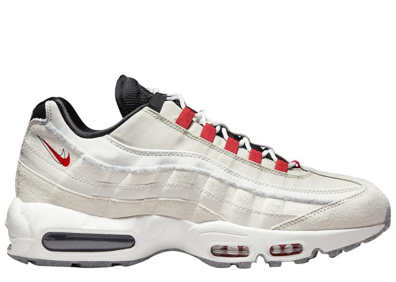 NIKE AIR MAX 95 LIGHT BONE HABANERO RED