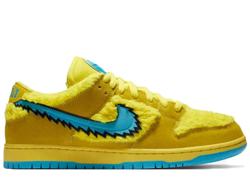 NIKE SB DUNK LOW GRATEFUL DEAD BEARS OPTI YELLOW