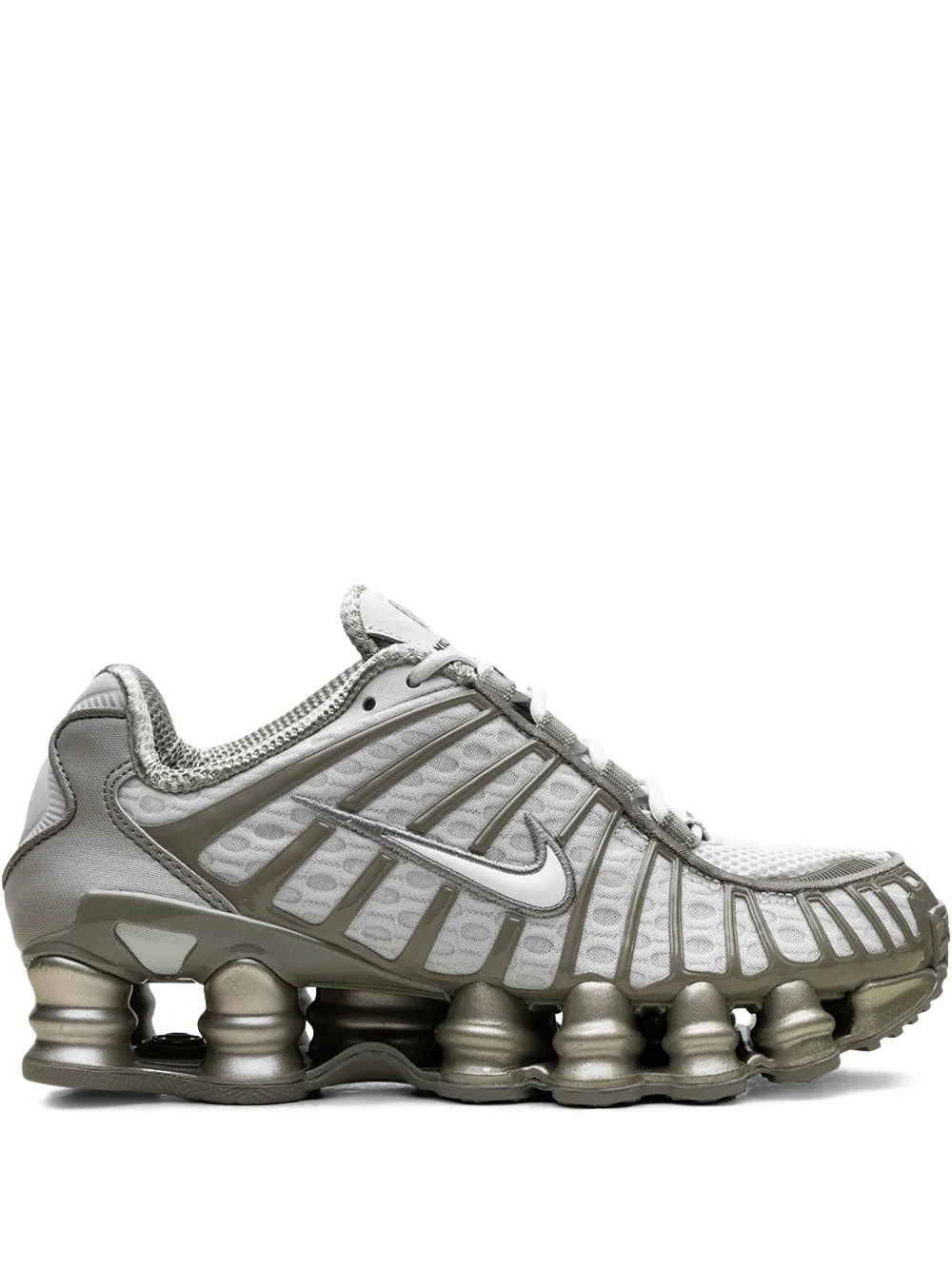 NIKE SHOX TL "triple Silver"